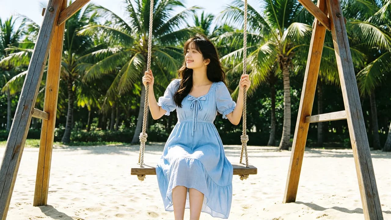광안리 해변 근처에서의 캐주얼한 한때