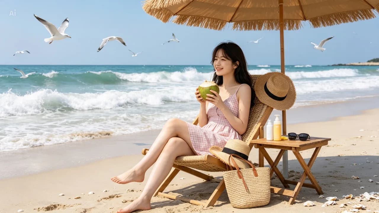 광안리에서 보내는 편안한 한때