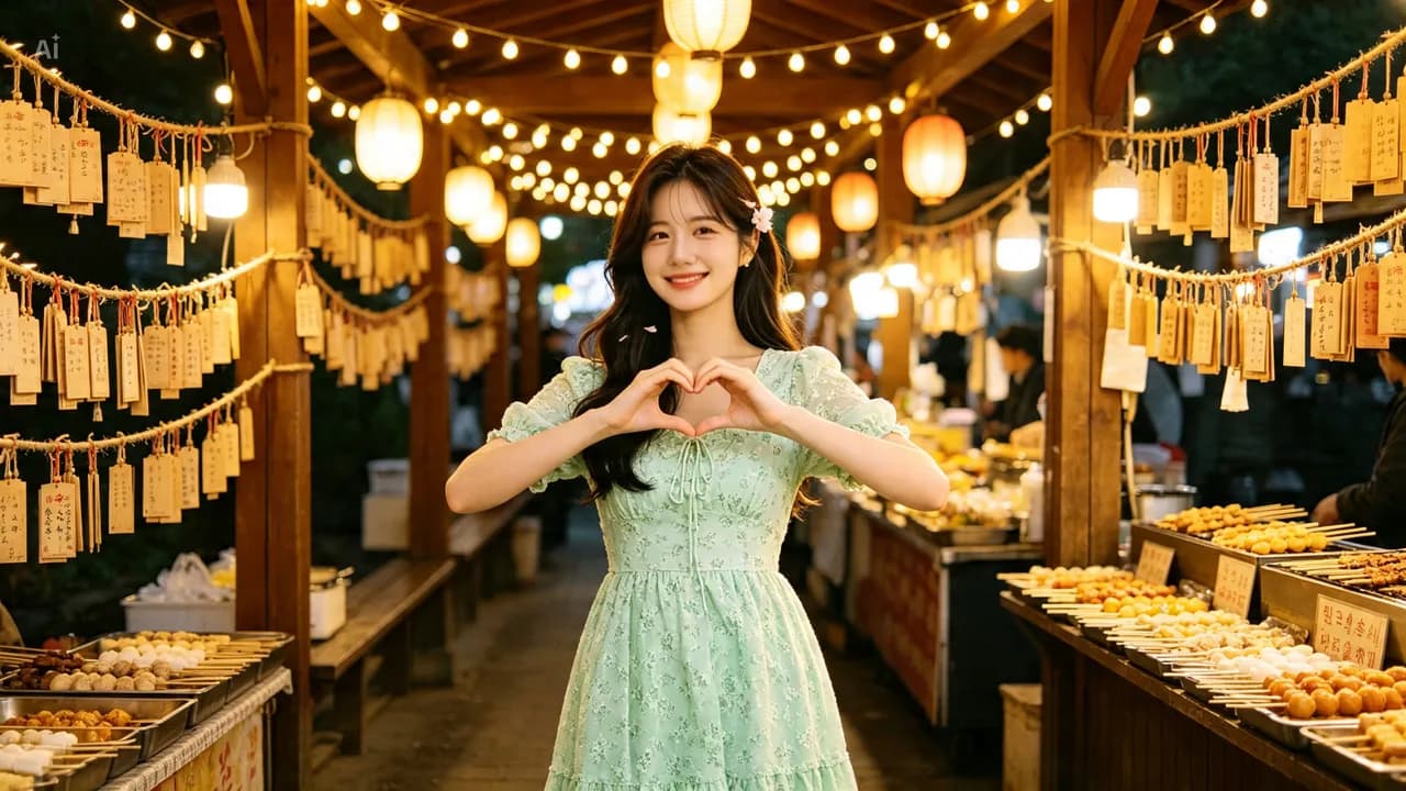명지 신도시 거리에서의 한때